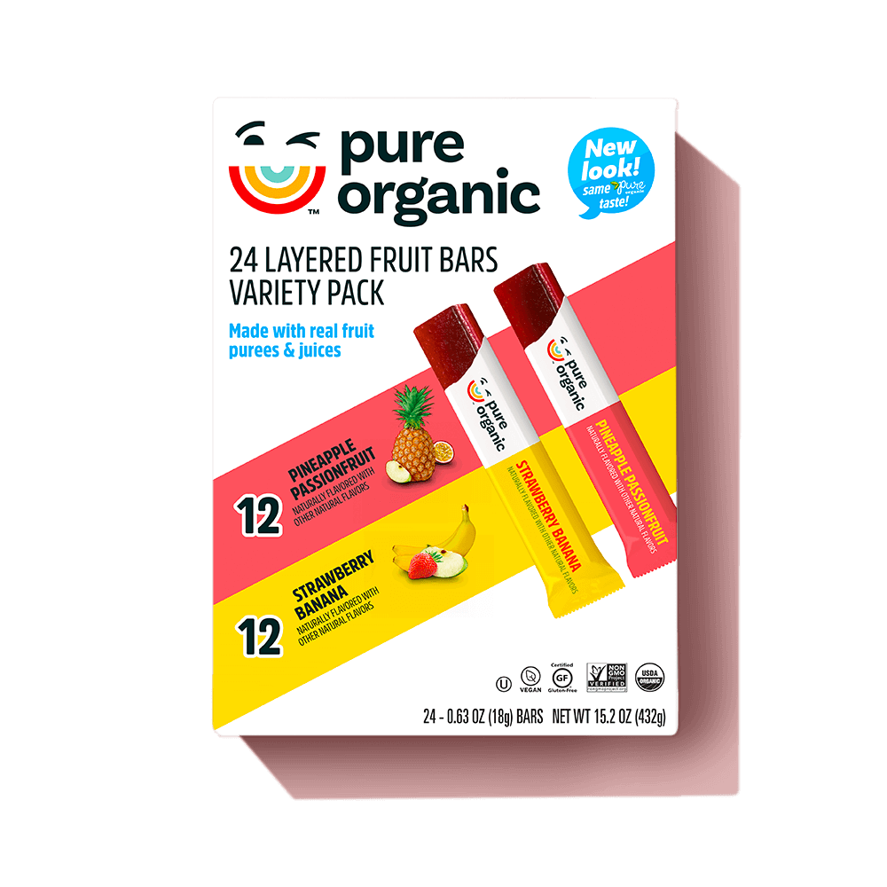 Pure Organic® Pure Layered Fruit Bars 2 Flavors