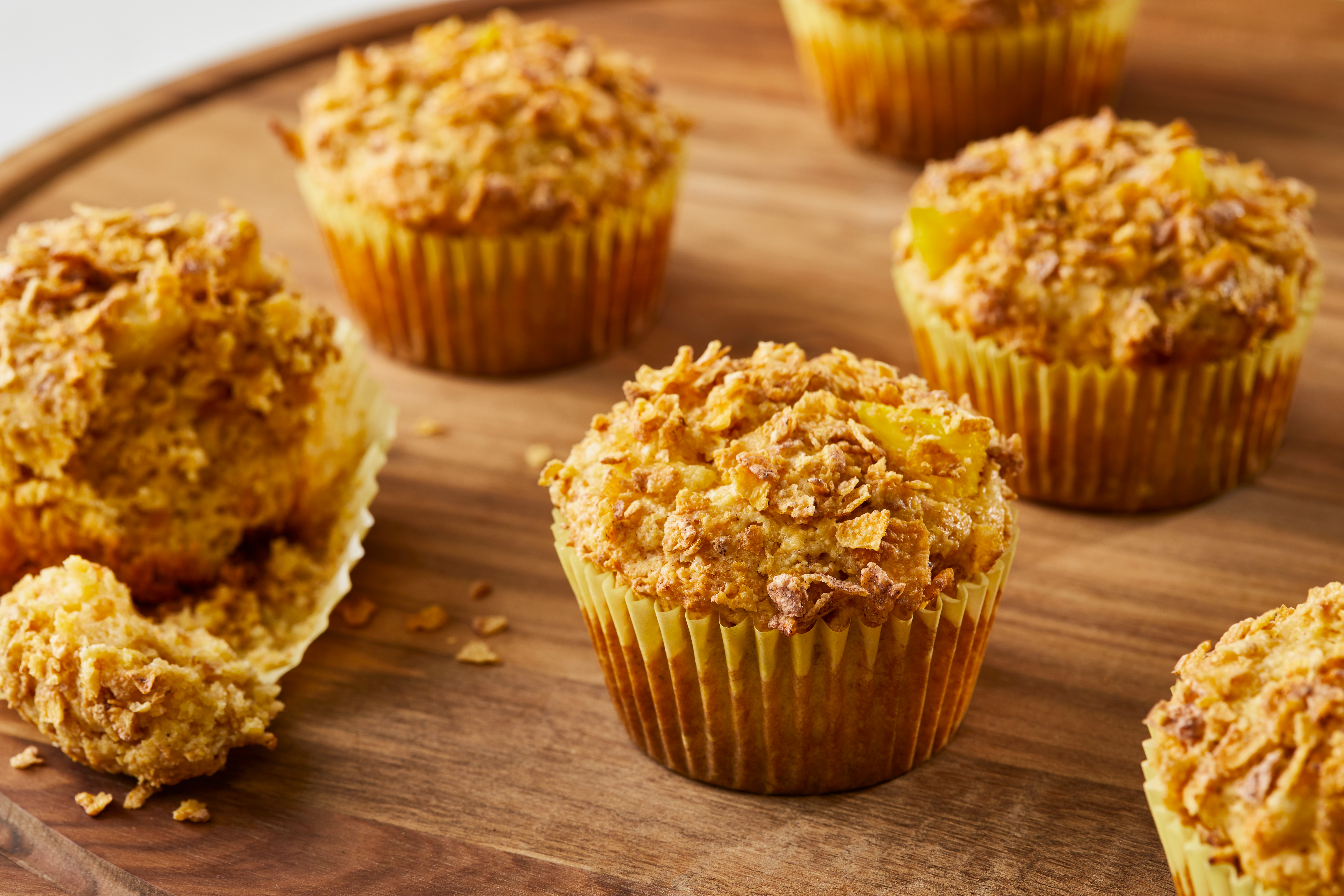 CulinaryGarage_11-16-21_14006-rt_Sweet Pineapple Corn Muffins With Corn Flakes