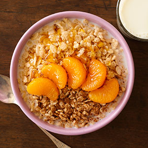 RECIPE Cinnamon Citrus Sunrise Bowl - Rice Krispies®