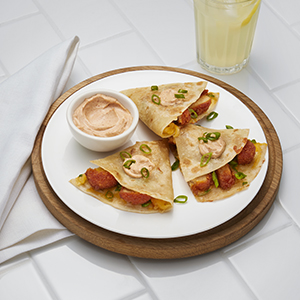 RECIPE Buffalo Wing Quesadillas