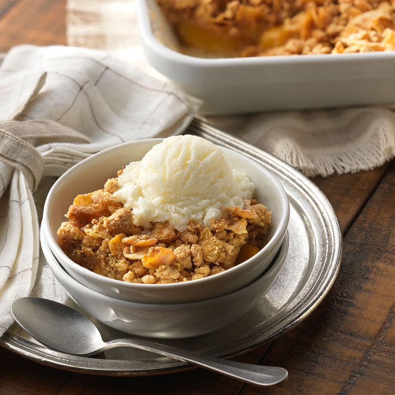 RECIPE Easy Peach Crisp