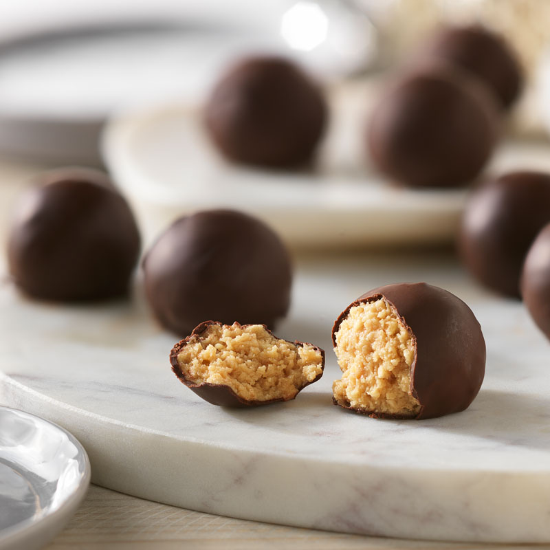 RECIPE Cinnamon Peanut Butter Truffles