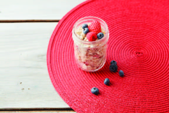 RECIPE Berry Blast Overnight Wheats