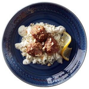 RECIPE Curried Turkey Meatball Wraps