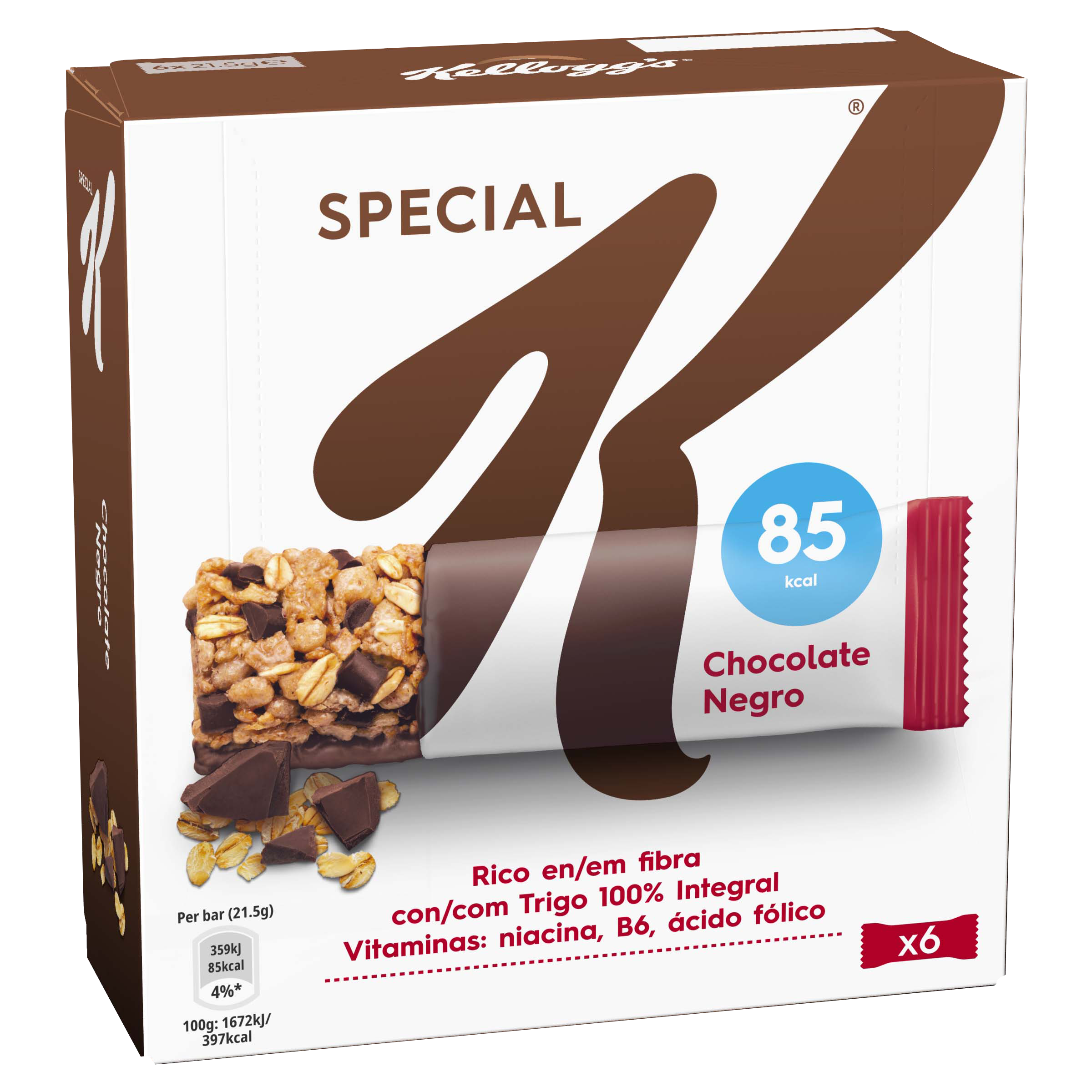 Special K Barritas Chocolate Negro