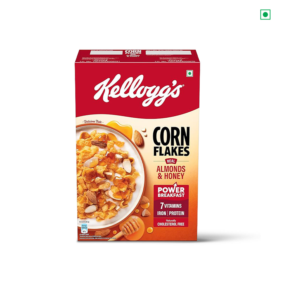 Kellogg's&reg; Corn Flakes Real Almonds &amp; Honey