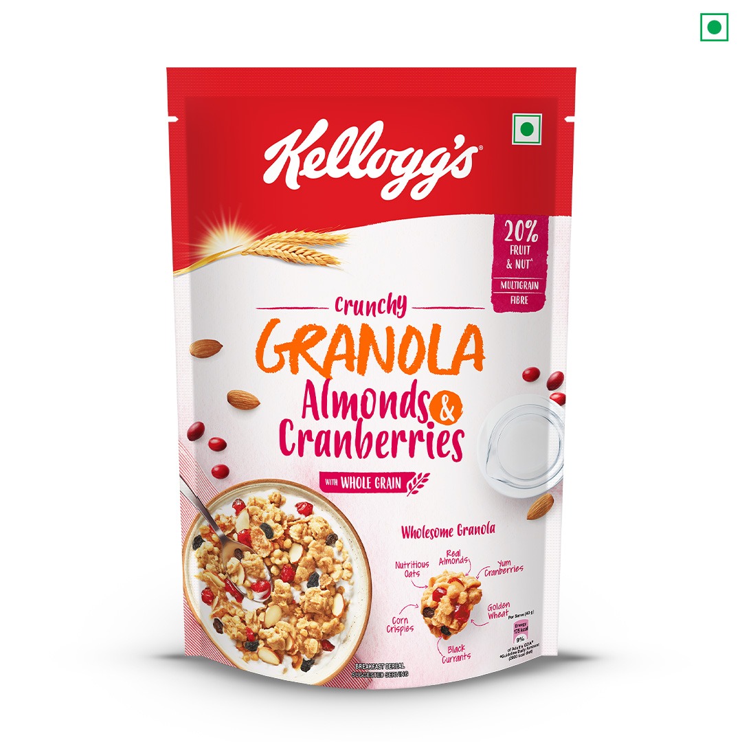 Kellogg's&reg; Crunchy Granola Almonds &amp; Cranberries