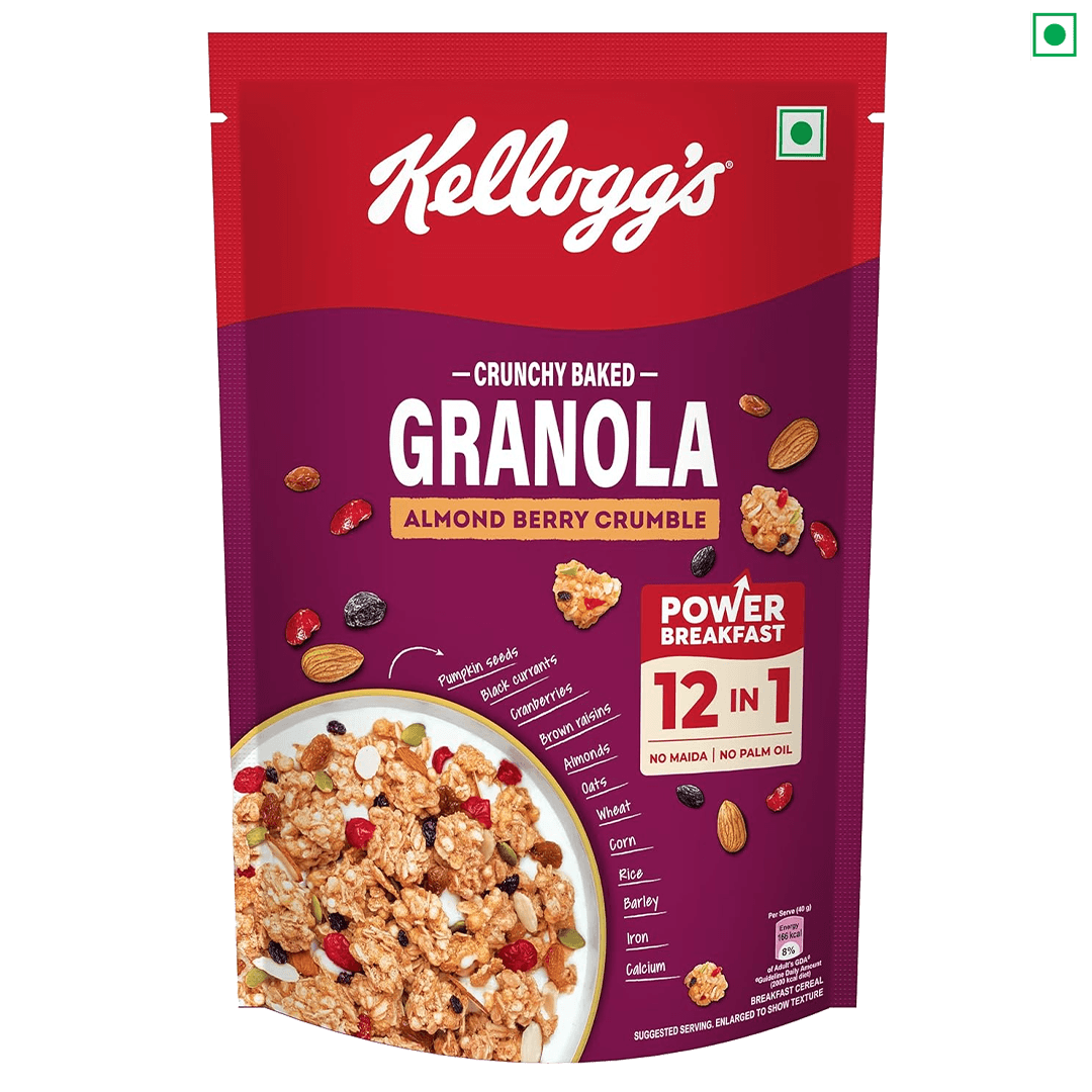 Kellogg's&reg; Crunchy Baked Granola Almond Berry Crumble