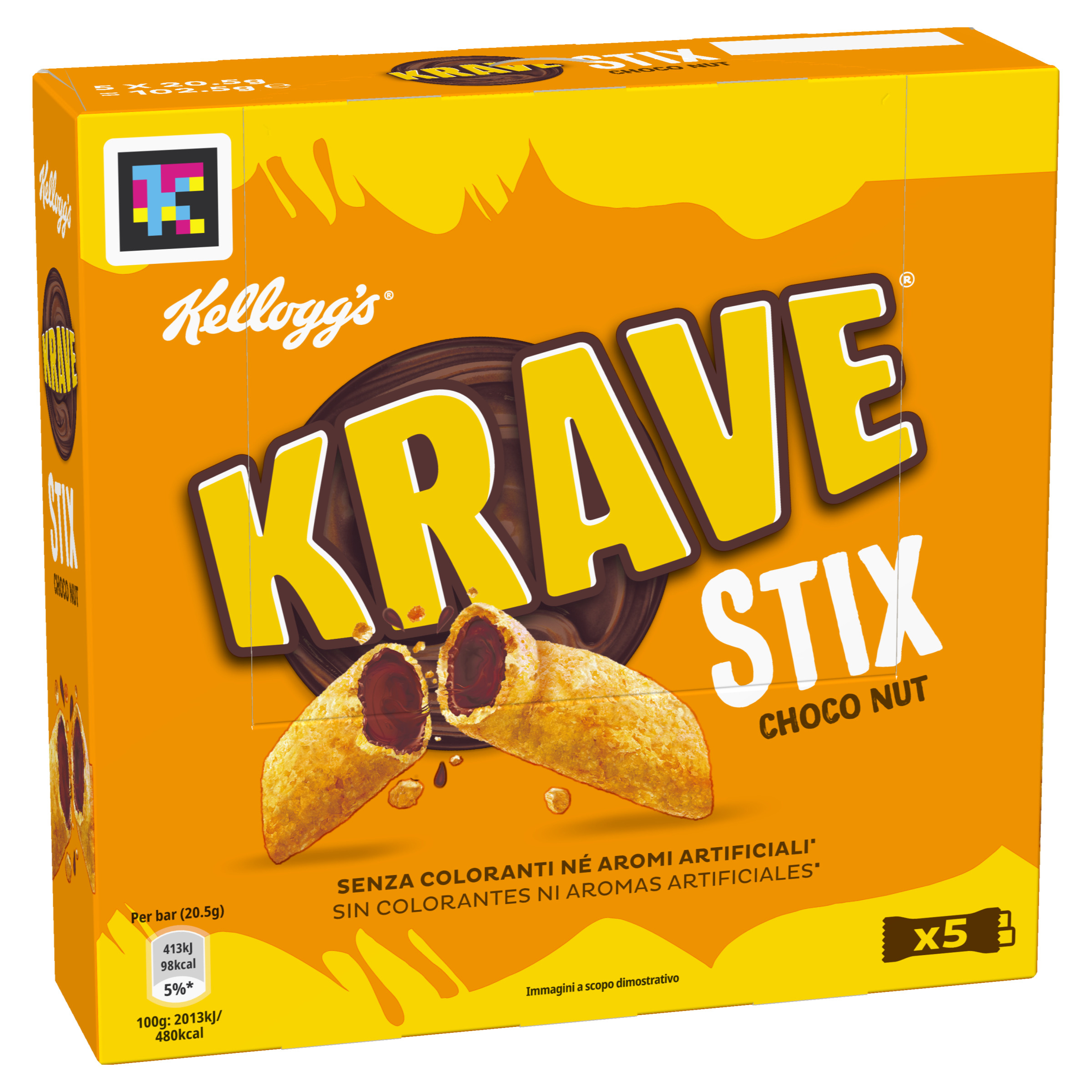 Krave Stix Choco Nut