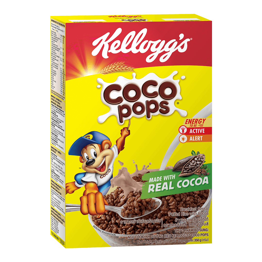 Delicious Coco Pops Chocolate Cereal Kellogg s SG