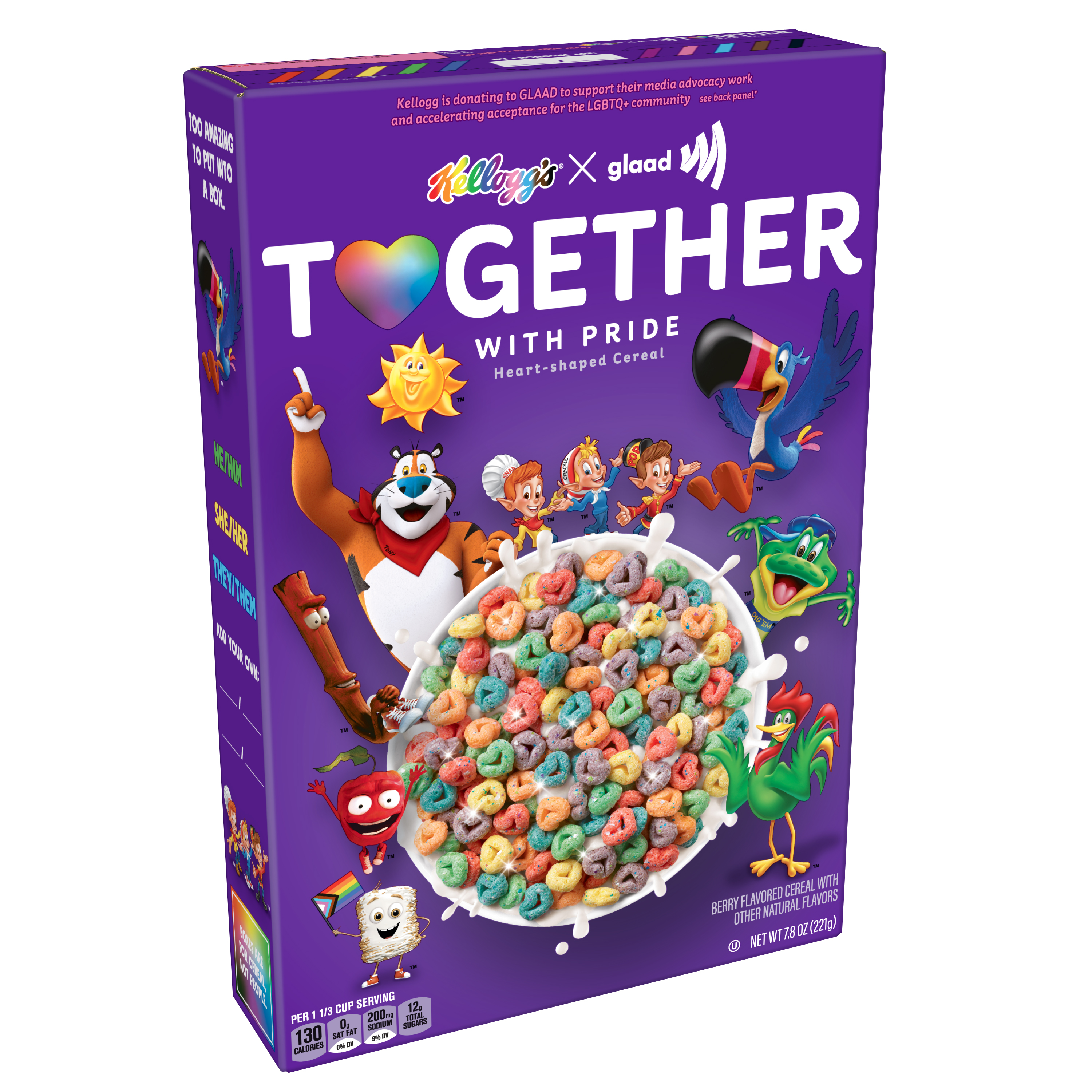Kellogg's Lgbtq Cereal Kellogg S Gay Friendly All Together Cereal Celebrated By Some Jeered By
