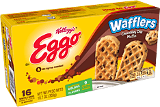 Kellogg S Eggo Wafflers Chocolatey Chip Muffin Waffle Kellogg S Family Rewards