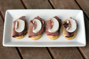 roast beef appetizers