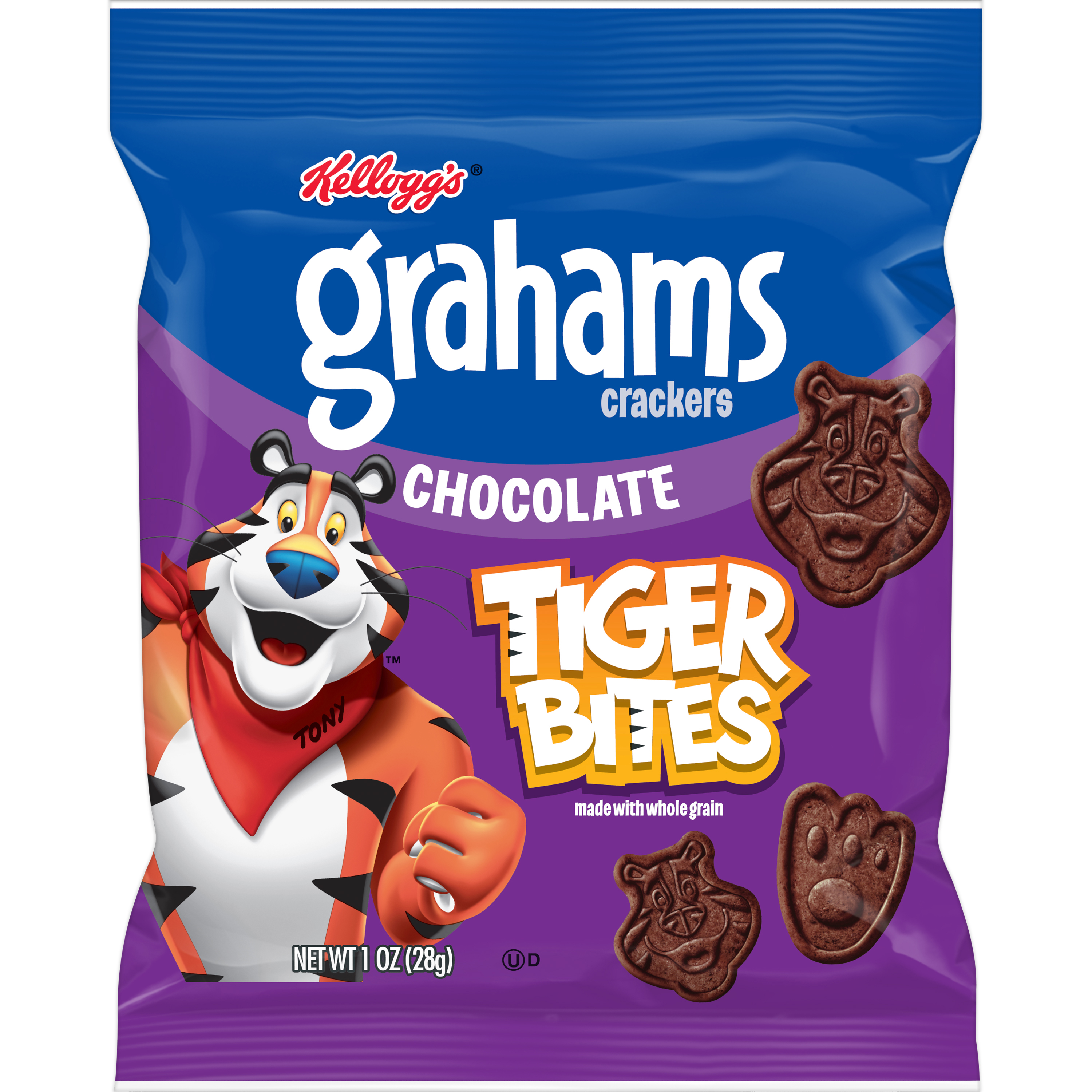 Kellogg's® Tiger Bites Chocolate Graham Crackers (1 oz. Equiv. of Grain)