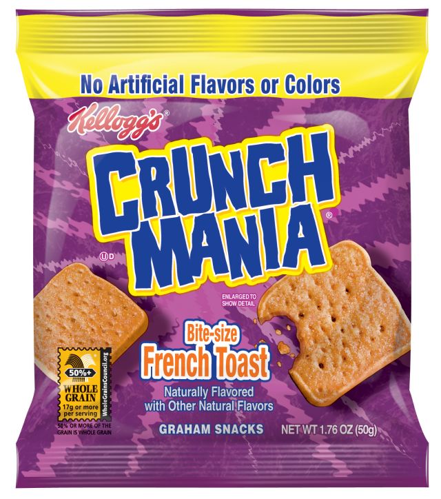 Kellogg's® Crunchmania™ French Toast Graham Snacks SmartLabel™