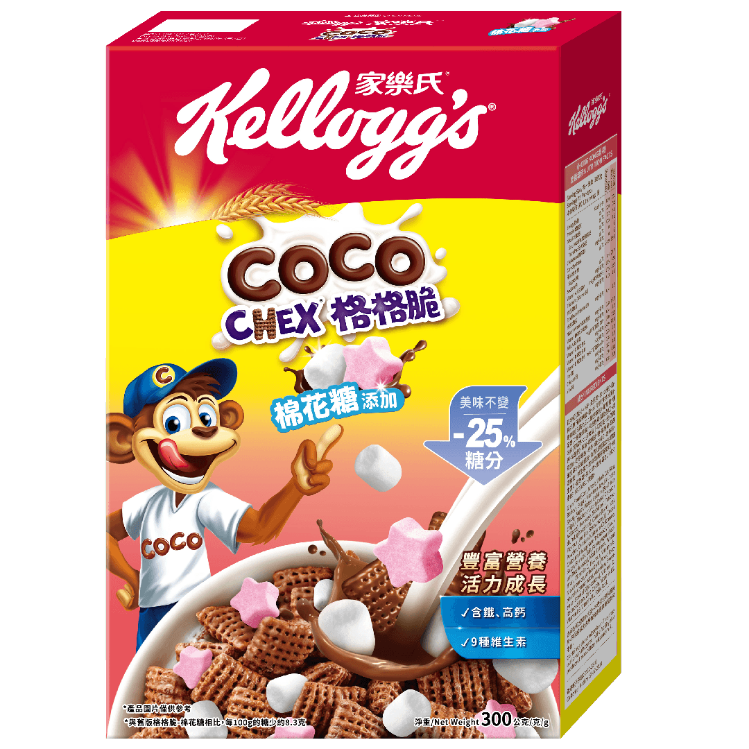 &#23478;&#27138;&#27663;&reg;&#26684;&#26684;&#33030;&#26825;&#33457;&#31958; Kellogg's&reg; Coco Chex&reg; Marshmallow