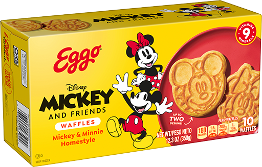 Eggo® Mickey & Minnie Homestyle Waffles Image