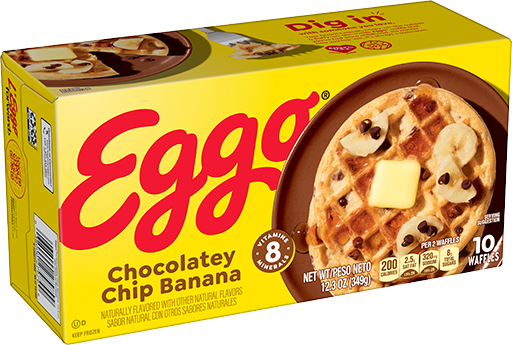 Eggo® Chocolatey Chip Banana Waffles