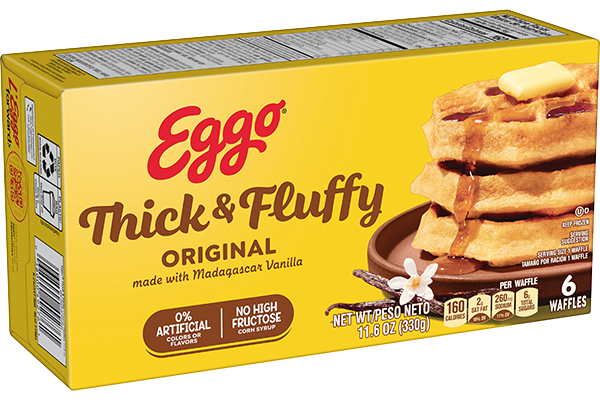 Eggo® Thick & Fluffy Original Waffles Image