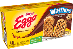 Chocolate-Banana Eggo® Wafflers® Tacos