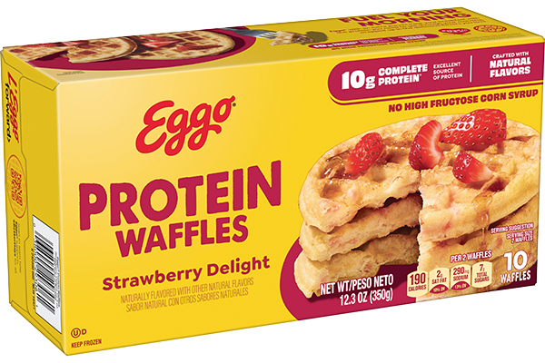 Eggo® Protein Strawberry Delight Waffles Image