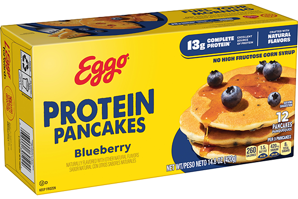 Eggo® Protein Blueberry Pancakes Image