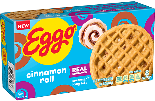 Eggo® Cinnamon Roll Waffles Image