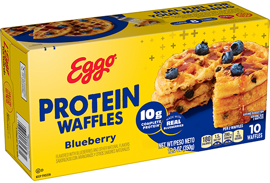 Eggo® Protein Blueberry Waffles