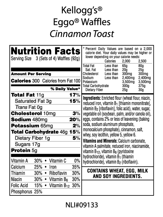 Kellogg S Eggo Cinnamon Toast Waffles Reviews 21