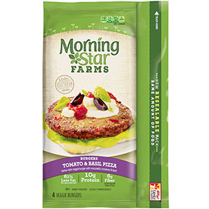 Tomato & Basil Pizza Burgers