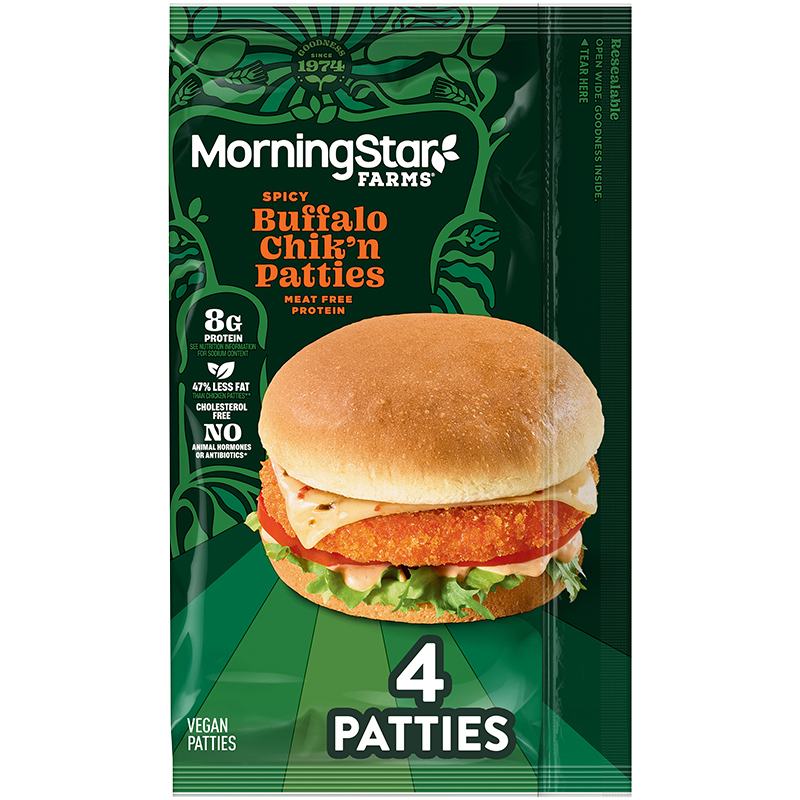 MorningStar Farms® Buffalo Chik'n Patties Image