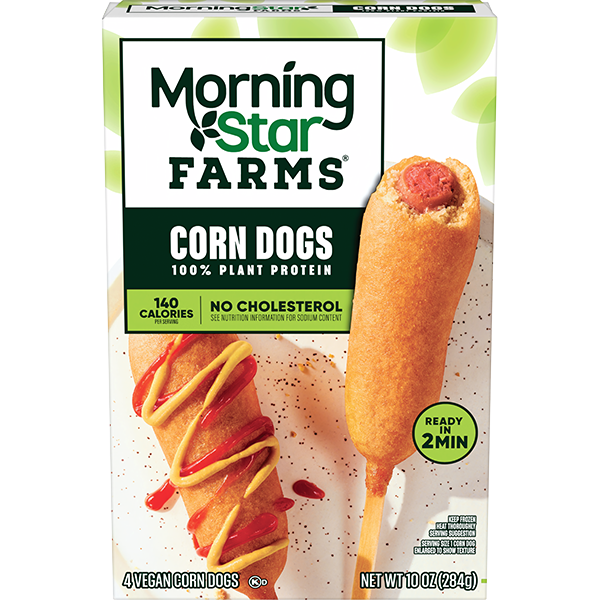 Vegan Corn Dogs Vegetarian Corn Dogs MorningStar Farms