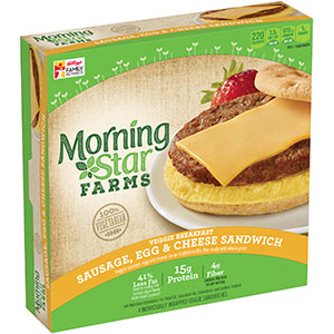 Sausage, Egg & Cheese Breakfast Sandwiches