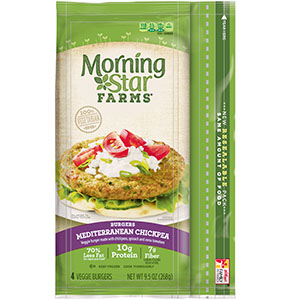 Mediterranean Chickpea Burgers