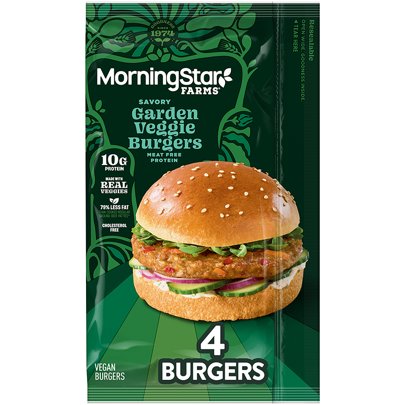 MorningStar Farms® Garden Veggie Burgers Image