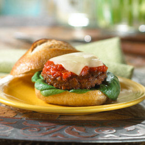 Baked Sausage-Spinach Sandwich Recipe