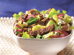 Summer Blue Burger Salad Recipe