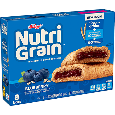 Nutri-Grain® Blueberry Breakfast Bars Image