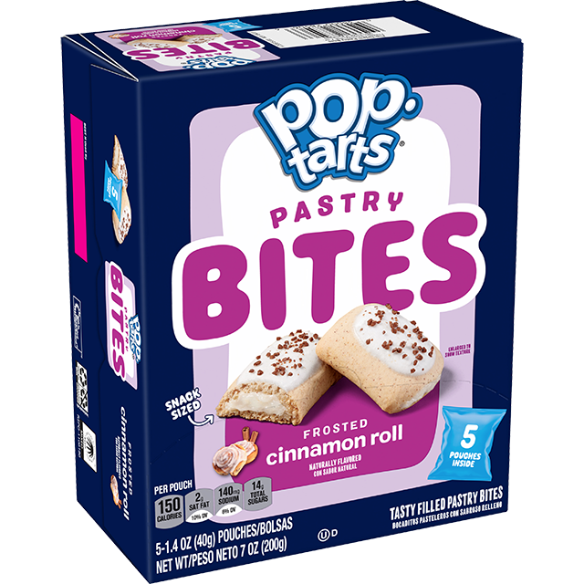 Frosted Cinnamon Roll Pop-Tarts® Bites