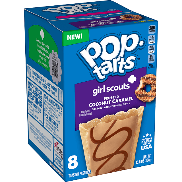 Girl Scouts® Frosted Coconut Caramel Pop-Tarts® Image