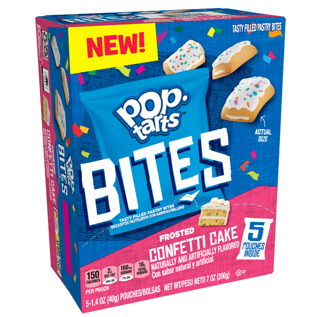Frosted Confetti Cake PopTarts® Bites PopTarts®