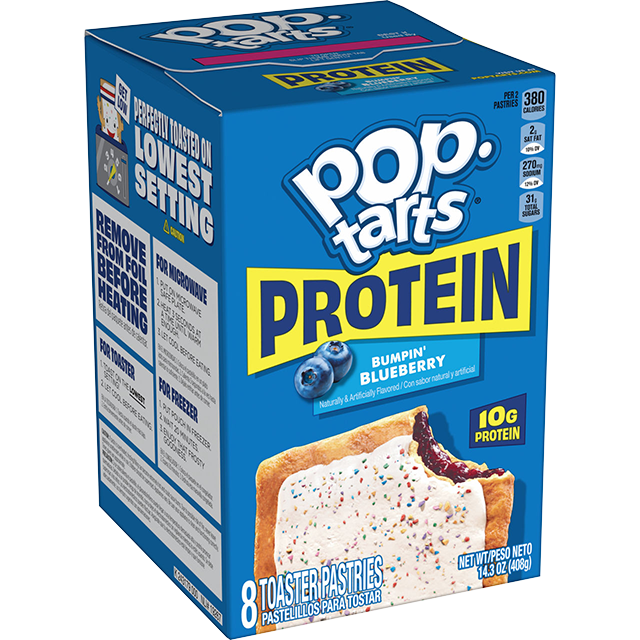 Protein Bumpin’ Blueberry Pop-Tarts® 