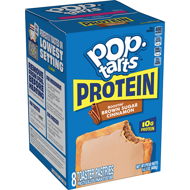 Protein Boostin’ Brown Sugar Cinnamon Pop-Tarts® 