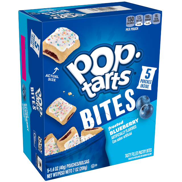 Pop-Tarts Toaster Pastries, Breakfast Foods, Kids Snacks, Frosted Grape,  13.5oz Box (8 Pop-Tarts)