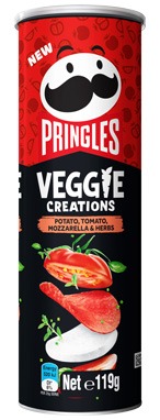 Pringles® Veggie Creations Potato, Tomato, Mozzarella & Herbs
