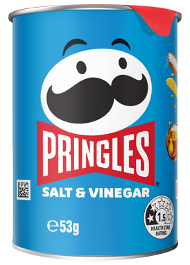 Pringles® Salt & Vinegar 53g