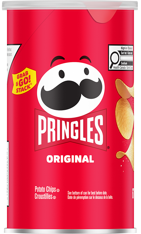 Pringles® Grab & Go Stack® Original Potato Chips Image