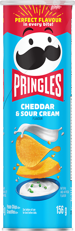 Pringles® Cheddar & Sour Cream Flavour Potato Chips Image