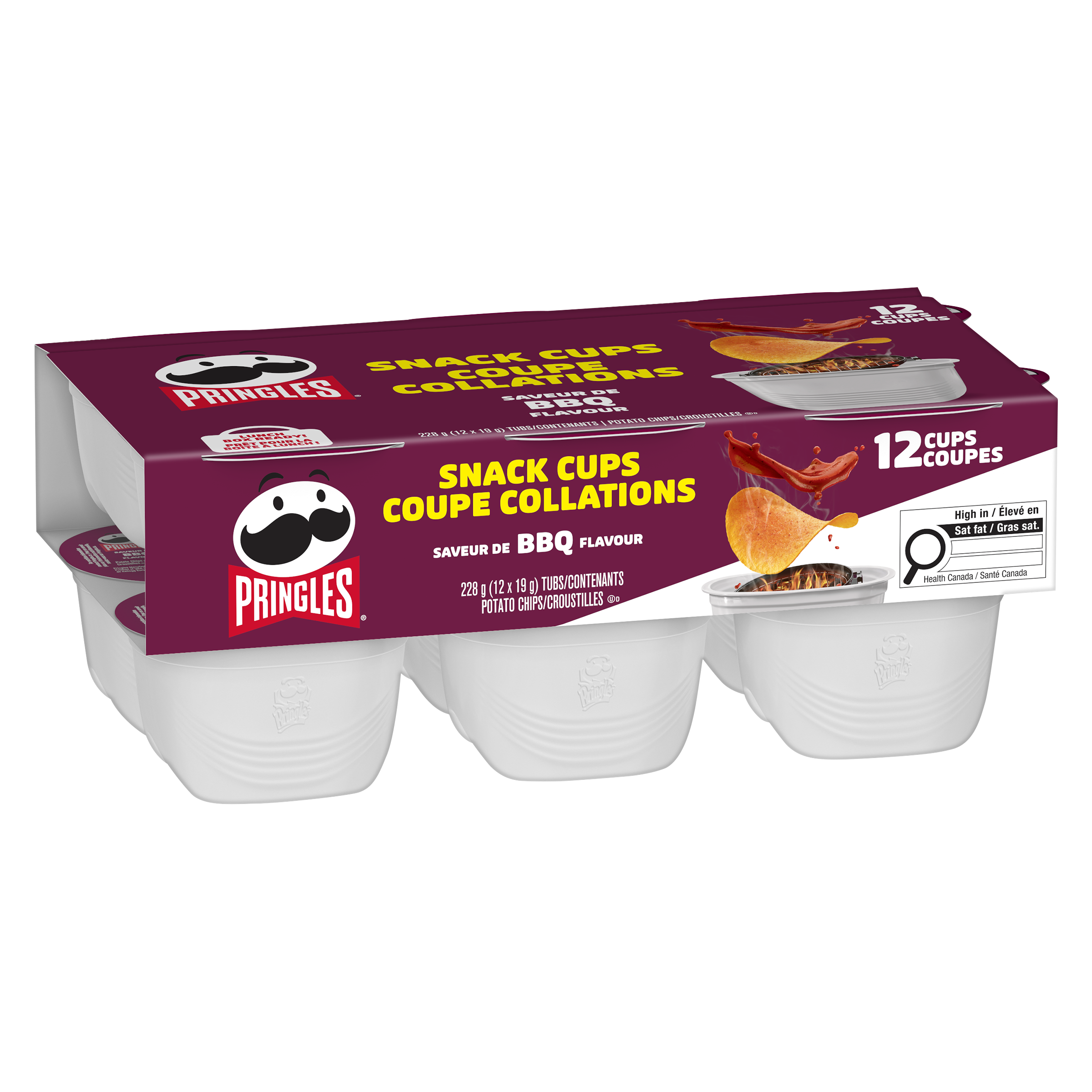 Pringles® Snack Stacks® BBQ Flavour Potato Chips