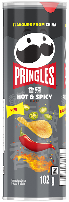 Pringles® Hot & Spicy Potato Chips Image